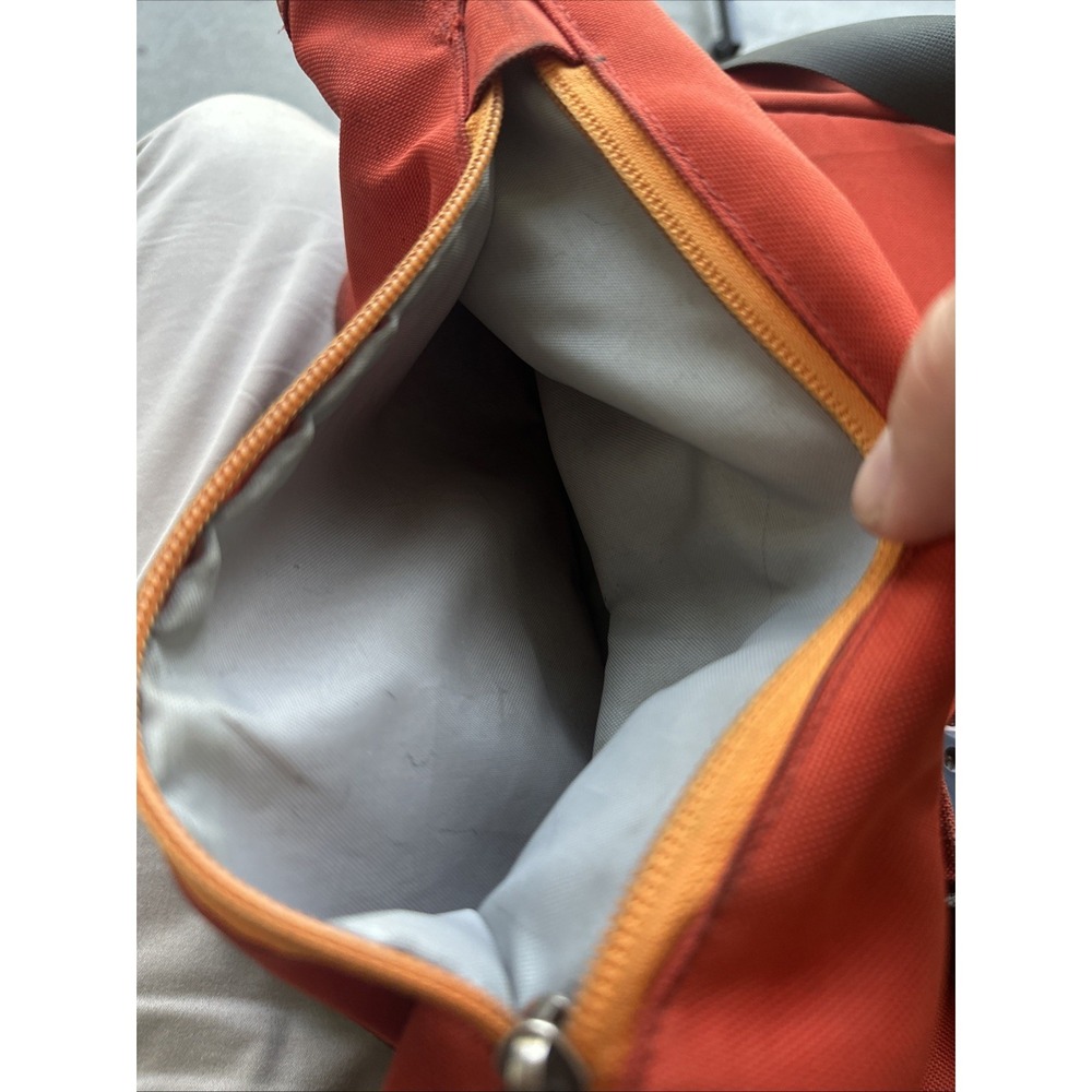 Patagonia Messenger Bag Orange MINI-Half Mass Travel Adjust Multi-Pocket Outdoor - Picture 12 of 12